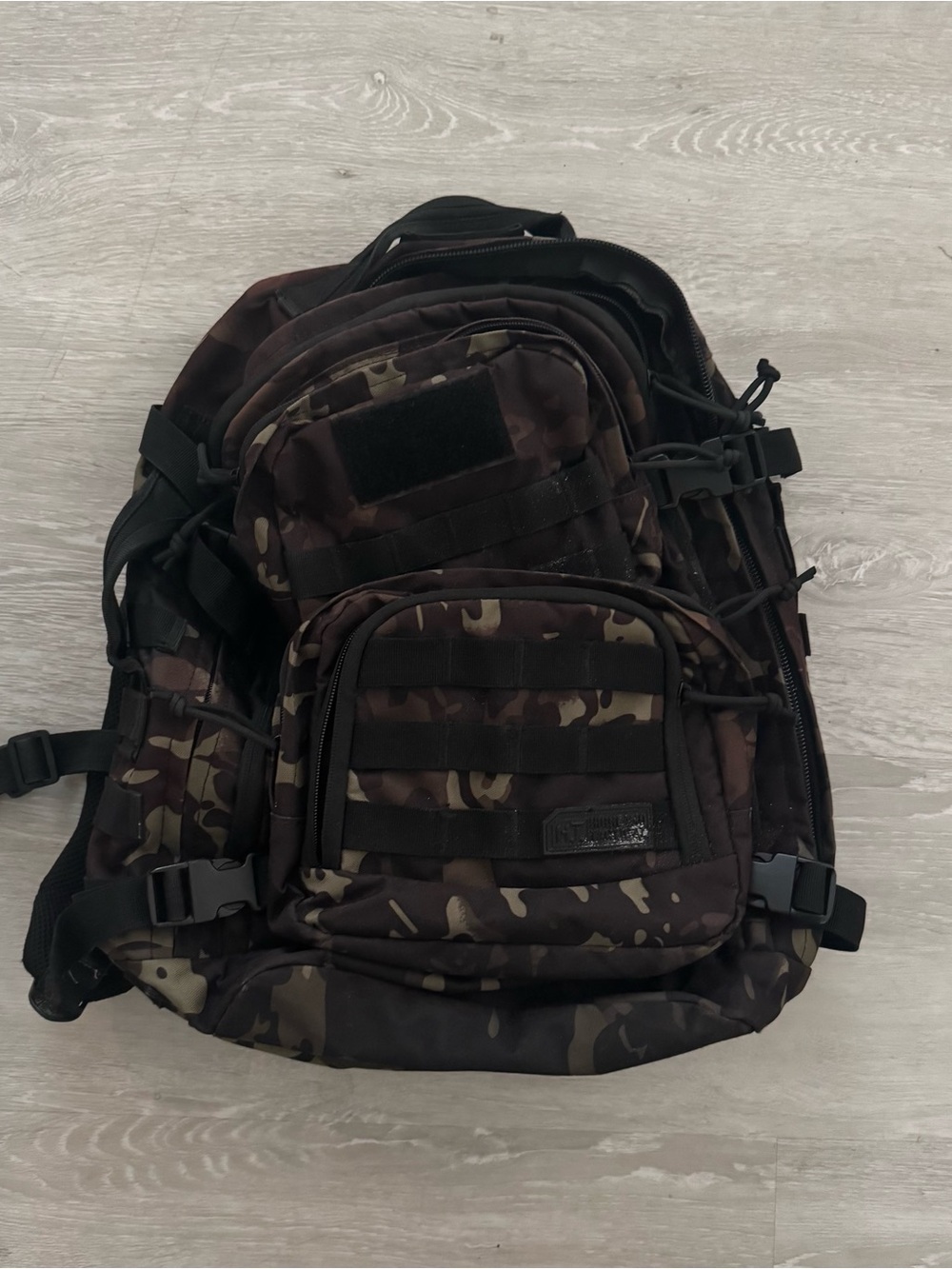 Highland Tactical Camouflage Backpack - Dark Camo